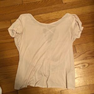 Light pink shirt with cute back from Abercrombie